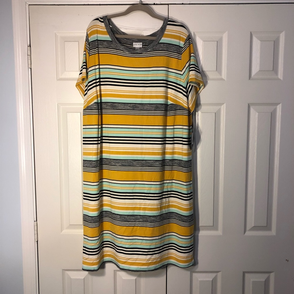 Ava and Viv long shift dress